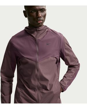 Nike Stride Plus Repel Running Jacket - Purple