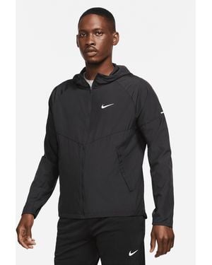 Nike Miler Repel Running Jacket - Black