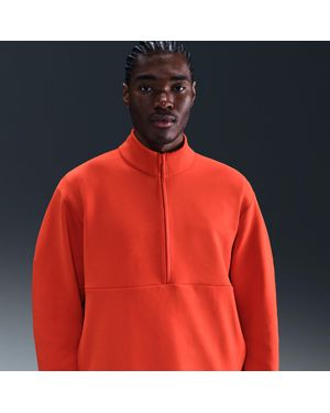 Nike 24.7 Impossiblysoft Dri-Fit 1/2-Zip Top - Red