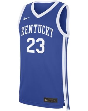Nike Kentucky Replica College Basketball Jersey - Blue