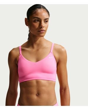 Nike Swim Effortless Essential V-Neck Midkini - Pink
