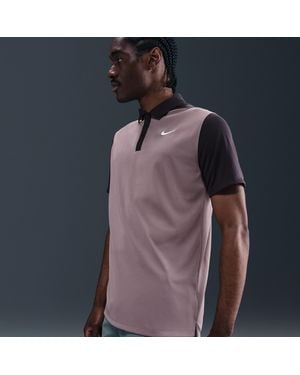 Nike Victory+ Dri-Fit Golf Polo - Blue