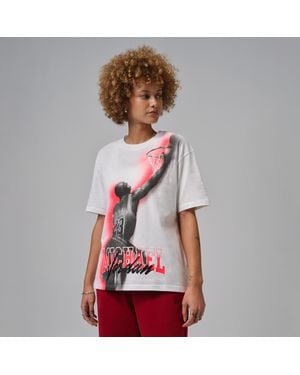 Nike Sport Heritage Dri-Fit Graphic T-Shirt - Red