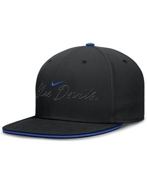 Nike Duke Pro Dri-Fit College Fitted Hat - Black