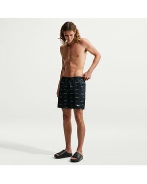 Nike Swim Breaker 7" Brief-Lined Volley Short - Black
