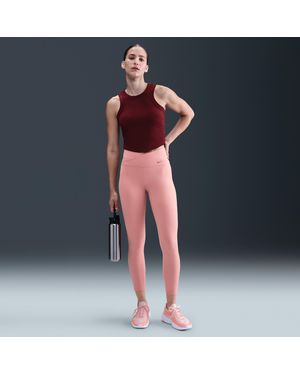 Nike One High-Waisted 7/8 Leggings - Blue