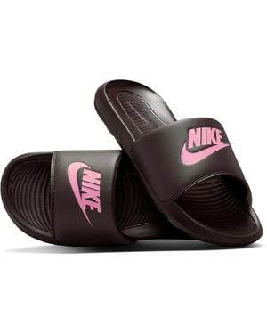 Nike Victori One Slides - Brown