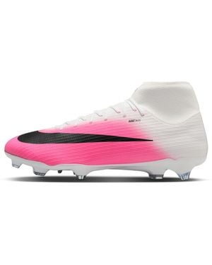 Nike Mercurial Superfly 11 Academy Multi-Ground High-Top Soccer Cleats - Pink