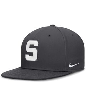 Nike Michigan State Pro Dri-Fit College Fitted Hat - Black