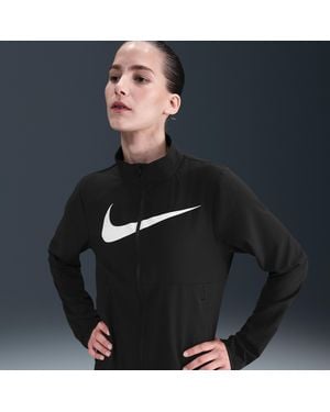 Nike Tempo Swoosh Run Dri-Fit Running Jacket - Black