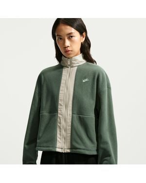 Nike Sportswear Loose Therma-Fit Full-Zip Sweatshirt - Green
