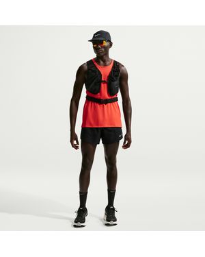 Nike Stride Dri-Fit 5" 2-In-1 Running Shorts - Red