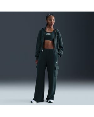 Nike Sportswear Phoenix Fleece Cargo Sweatpants - Yellow