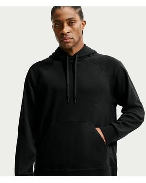 Nike N.A.C. Dri-Fit Oversized Fleece Training Hoodie - Black