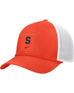 Nike Syracuse Sideline Rope College Trucker Adjustable Hat - Red