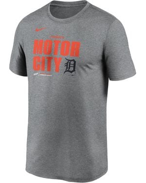 Nike Detroit Tigers 2025 Postseason Legend Dri-Fit Mlb T-Shirt - Gray