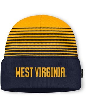 Nike West Virginia Sideline Utility College Cuffed Beanie - Yellow