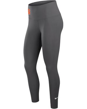 Nike One (Syracuse) Dri-Fit High-Rise Leggings - Gray