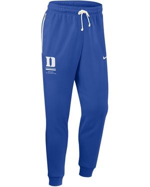 Nike Duke Sideline Standard Issue Dri-Fit College Taper Pants - Blue