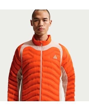 Nike Acg "Lava Loft" Therma-Fit Jacket - Orange