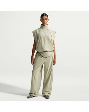 Nike Skims Stretch Nylon Oversized Pants - Green