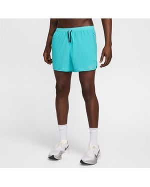 Nike Shorts Da Running 13 Cm Con Slip Foderati Dri-Fit Stride – Uomo - Verde