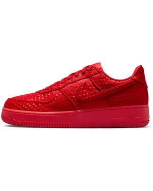 Nike Air Force 1 '07 Se Shoes - Red