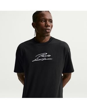 Nike Paris Saint-Germain Premium Soccer T-Shirt - Black