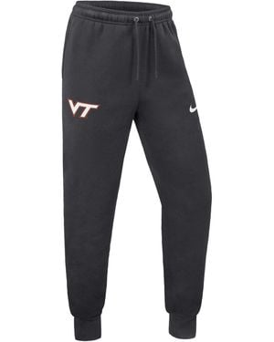 Nike College Club (Virginia Tech) Fleece Jogger Pants - Blue