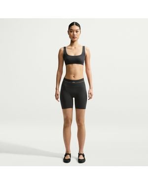 Nike Skims Ribbed Seamless 5" Shorts - Black