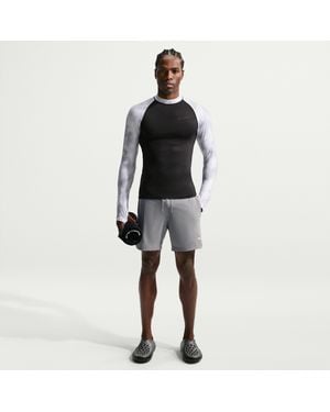 Nike Swim Contend 7" Brief-Lined Volley Short - Black