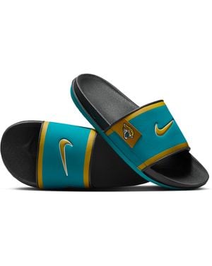 Nike Offcourt (Jacksonville Jaguars) Offcourt Slides - Blue