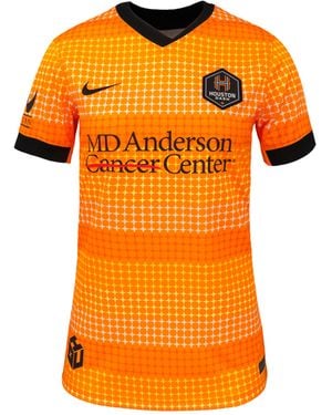 Nike Houston Dash 2025 Stadium Home Dri-Fit Nwsl Replica Jersey - Orange