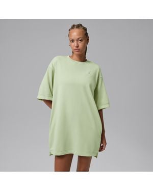 Nike Brooklyn Fleece T-Shirt Dress - Green