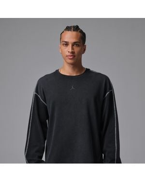 Nike Flight Heavyweight Long-Sleeve Top - Gray