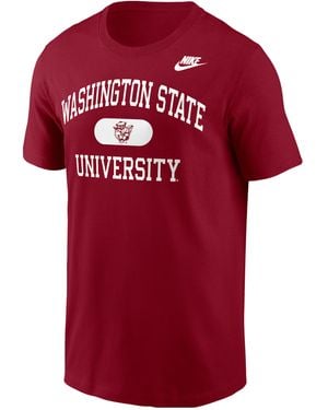 Nike Washington State College T-Shirt - Red