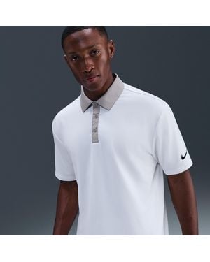 Nike Tour Dri-Fit Golf Polo - White