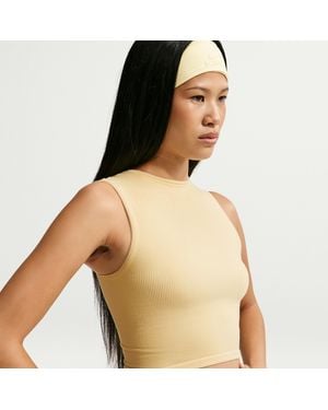 Nike Skims Ribbed Seamless Muscle Tank Top - Natural