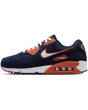 Nike Air Max 90 (Chicago Bears) Nfl Shoes - Blue