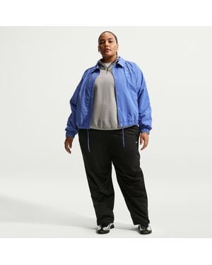 Nike Sportswear Oversized High-Waisted Woven Pants (Plus Size) - Blue