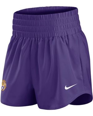 Nike Lsu Primary Logo One Dri-Fit College Shorts - Purple