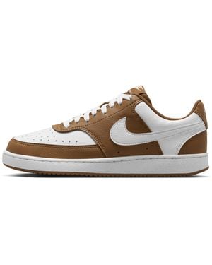 Nike Court Vision Low Next Nature Shoes - Brown