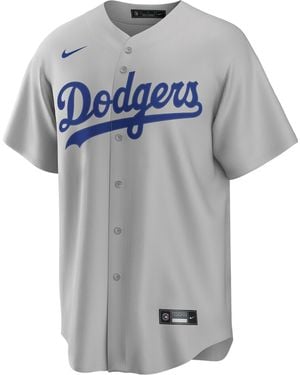 Nike Shohei Ohtani Los Angeles Dodgers Mlb Replica Jersey - Gray