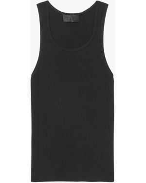 Nili Lotan Lottie Knit Tank - Black