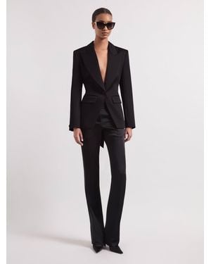 Nina Ricci Cady Blazer With Bow - Blue