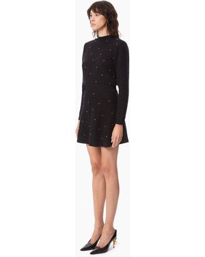 Nina Ricci Mohair Jumper With Studs - Black