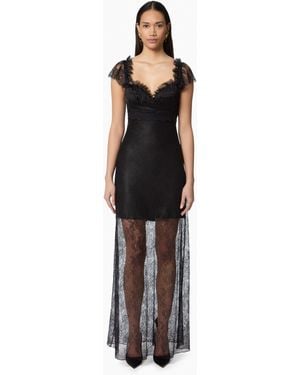 Nina Ricci Long Lace Dress - White