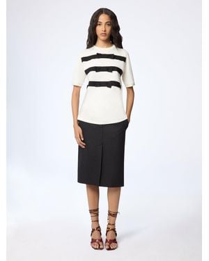Nina Ricci Bow Details T-Shirt - White