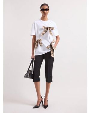 Nina Ricci Bow T-Shirt - White