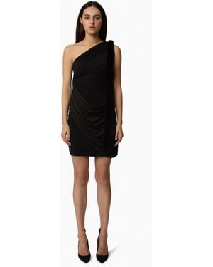 Nina Ricci One-Shoulder Mini Dress - Black